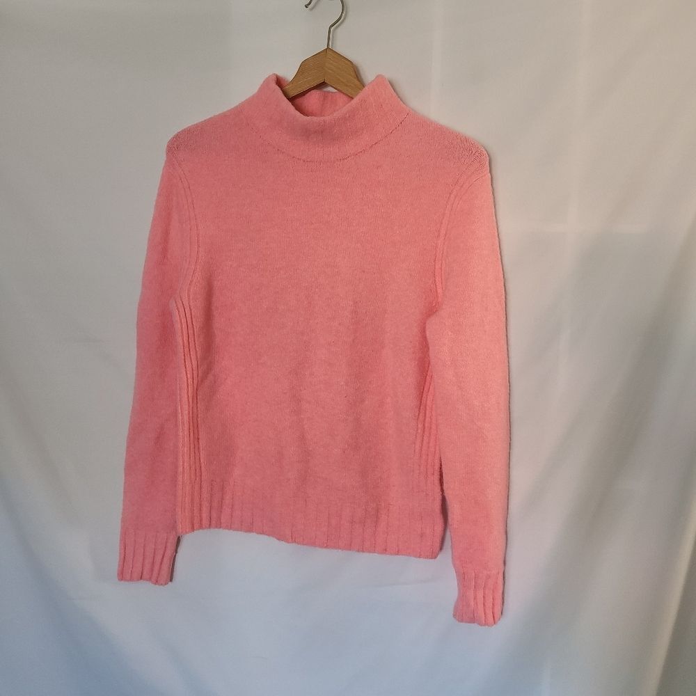 J. Crew Mockneck Alpaca/Wool Blend Super Soft Sweater Sz S
